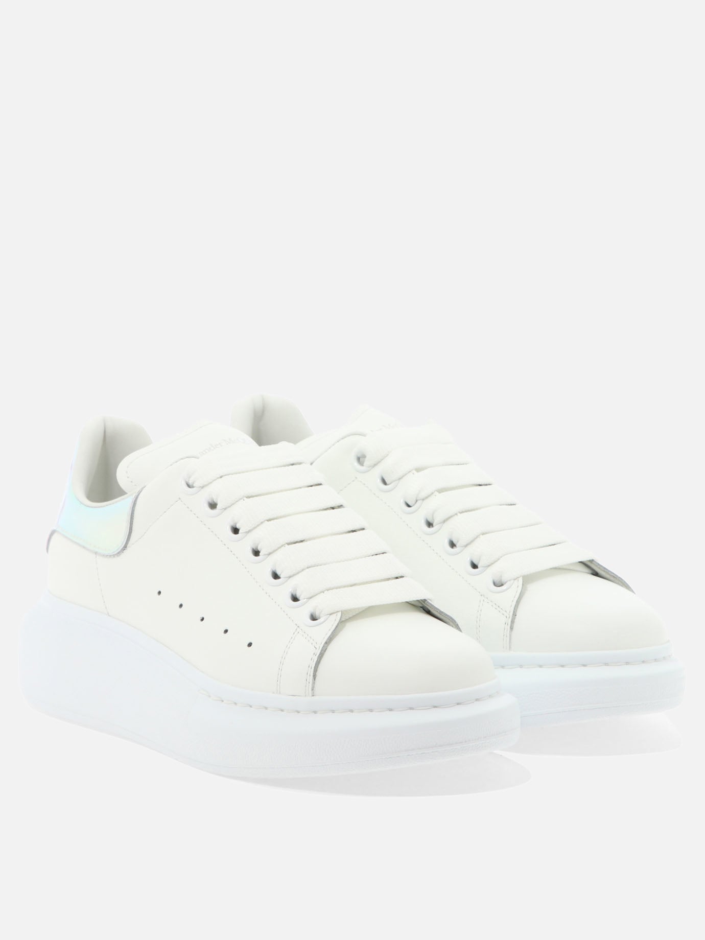 Low top sneakers 100% calf leather - 100% rubber  White - Alexander McQueen Women | PDP | VIETTI Online Store | thumbnail_2