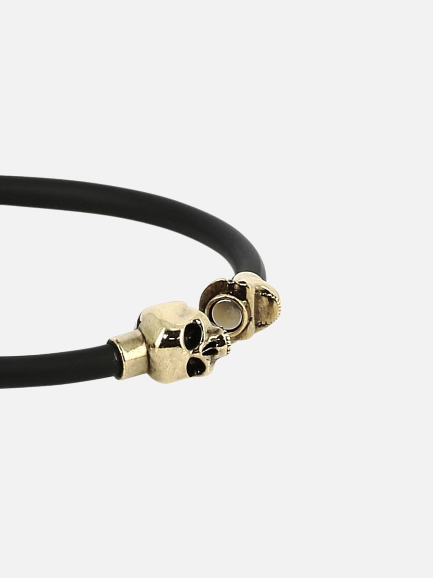 Alexander McQueen "Skull" bracelet Black