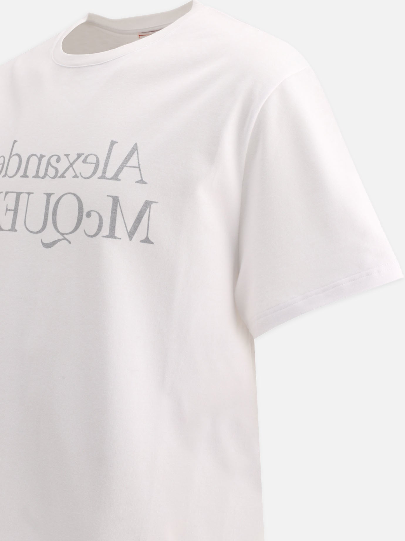 Alexander McQueen Reflected logo t-shirt White