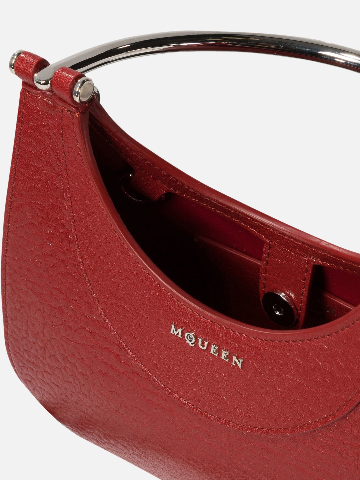 Alexander McQueen "Mini Cross-Bar" handbag Red