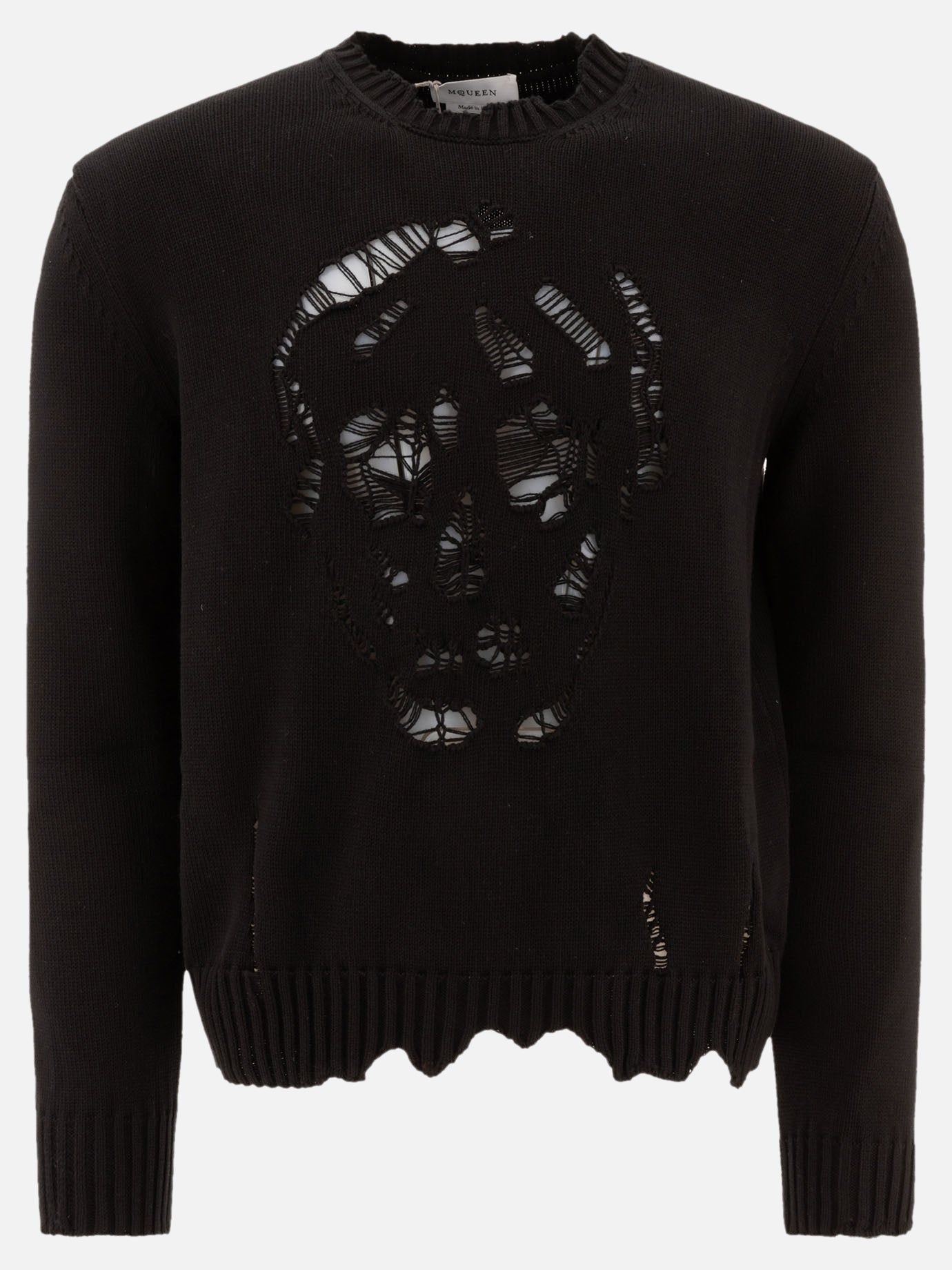 Alexander McQueen "Skull" sweater Black