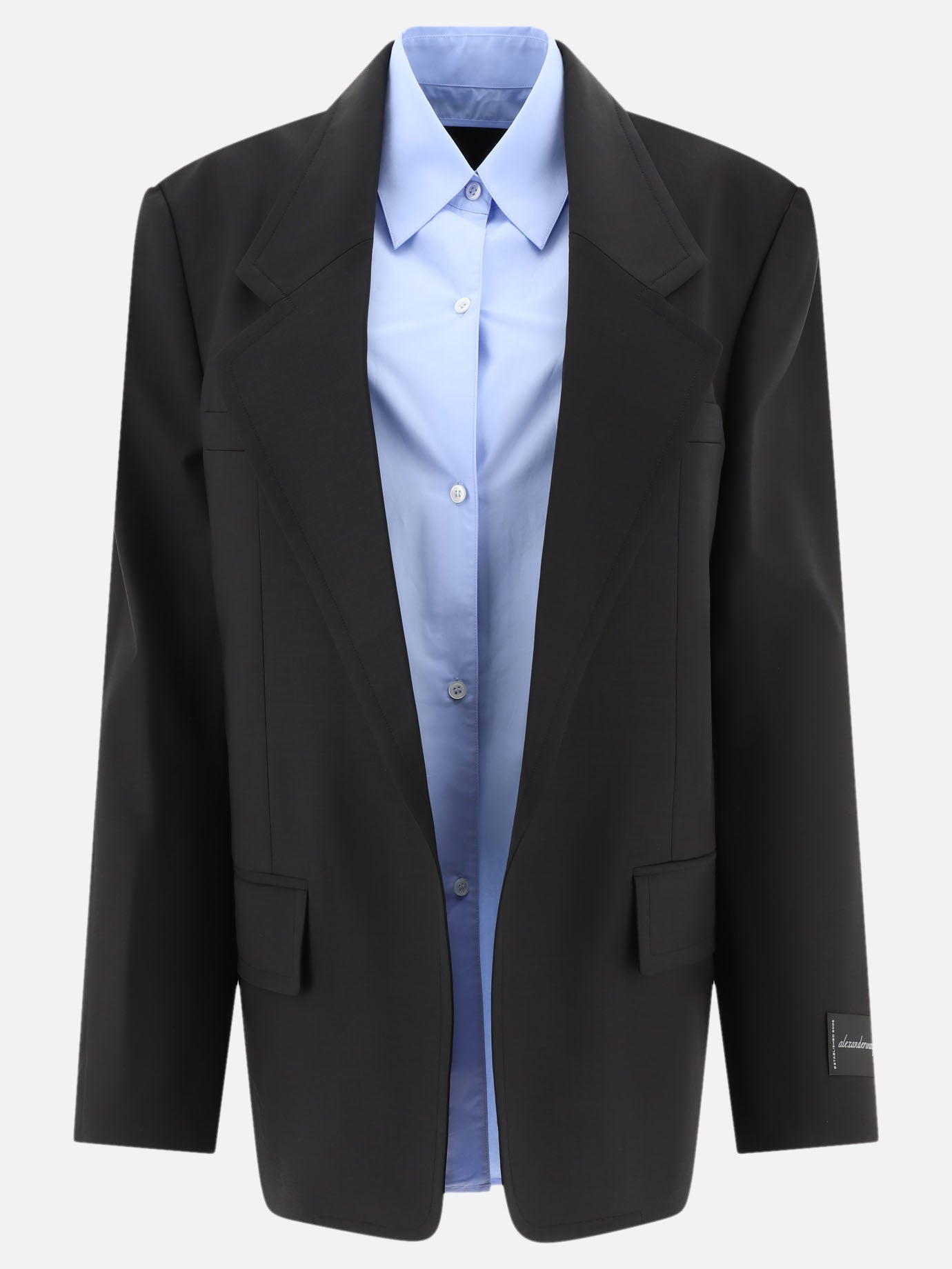 Blazers Solid colour  Black - Alexander Wang Women | PDP | VIETTI Online Store | Zoom-Modal
