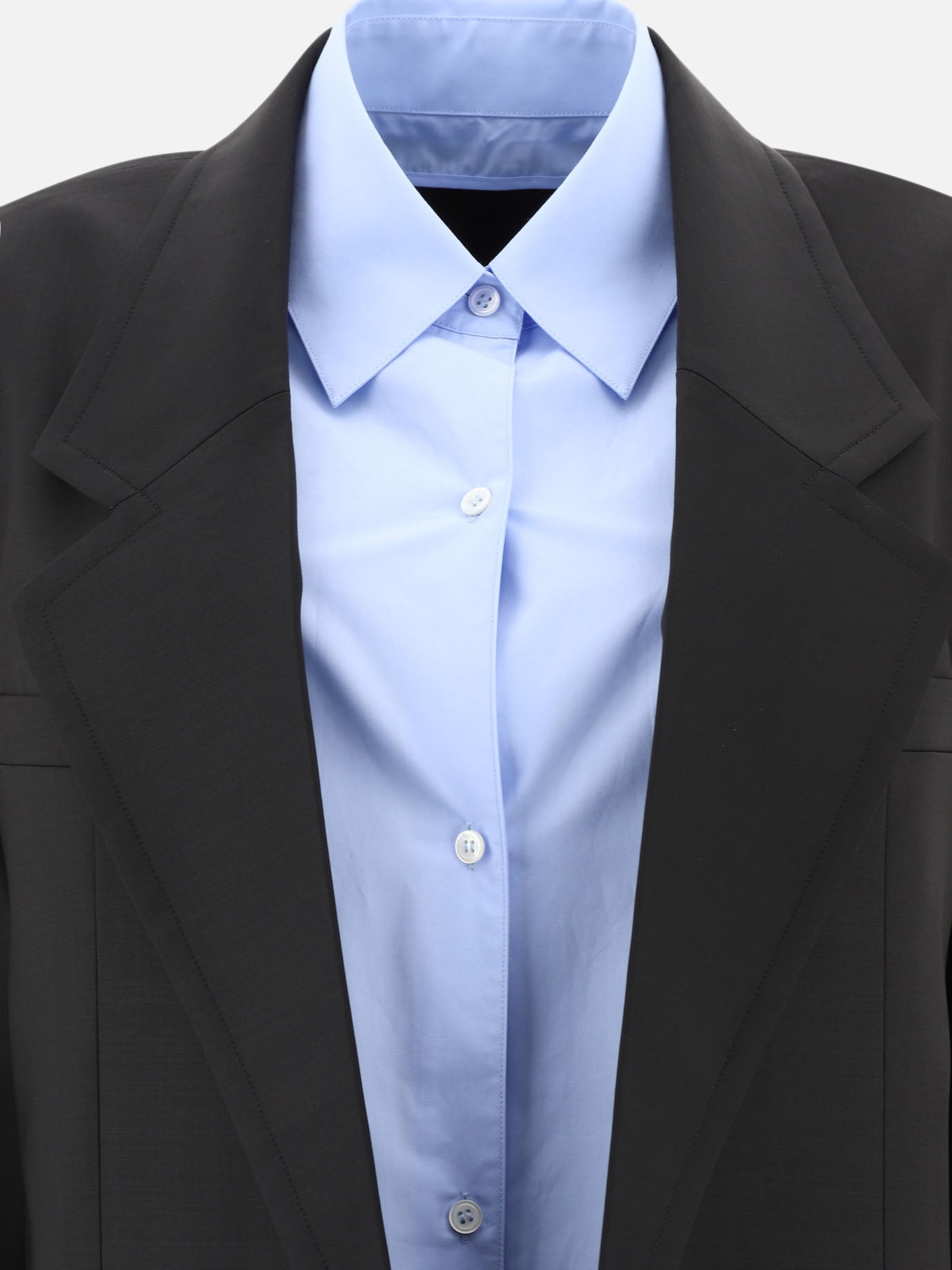 Blazers Solid colour  Black - Alexander Wang Women | PDP | VIETTI Online Store | Zoom-Modal_3
