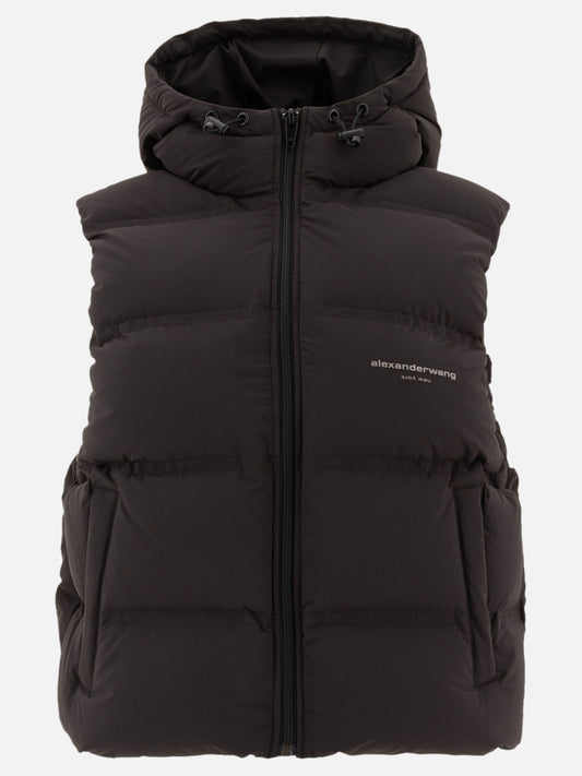 Giacche smanicate Solid colour  Nero - Alexander Wang Donna | PLP | VIETTI Online Store 
