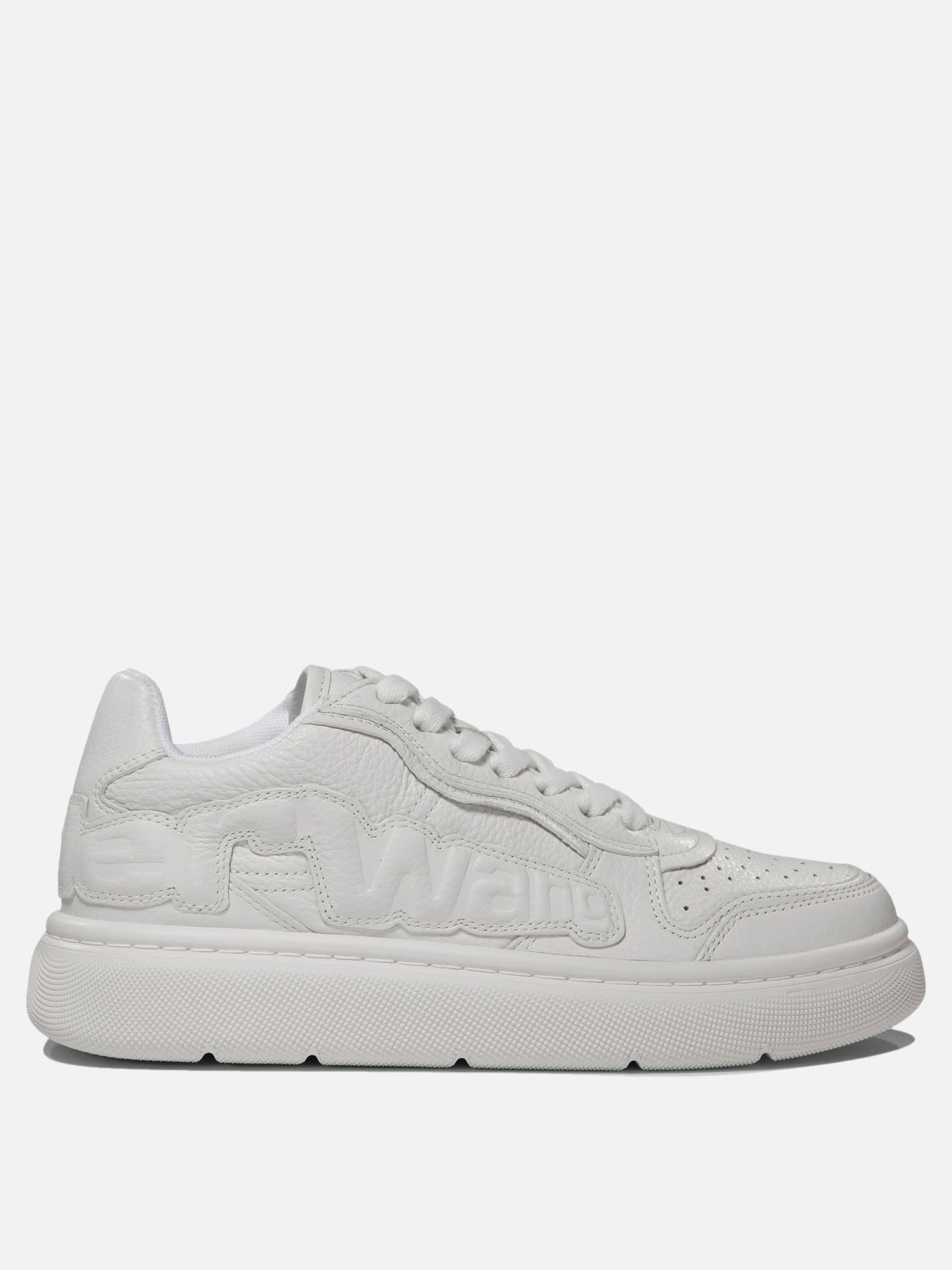 Low top sneakers 100% leather - 100% rubber  White - Alexander Wang Women | PDP | VIETTI Online Store | Zoom-Modal
