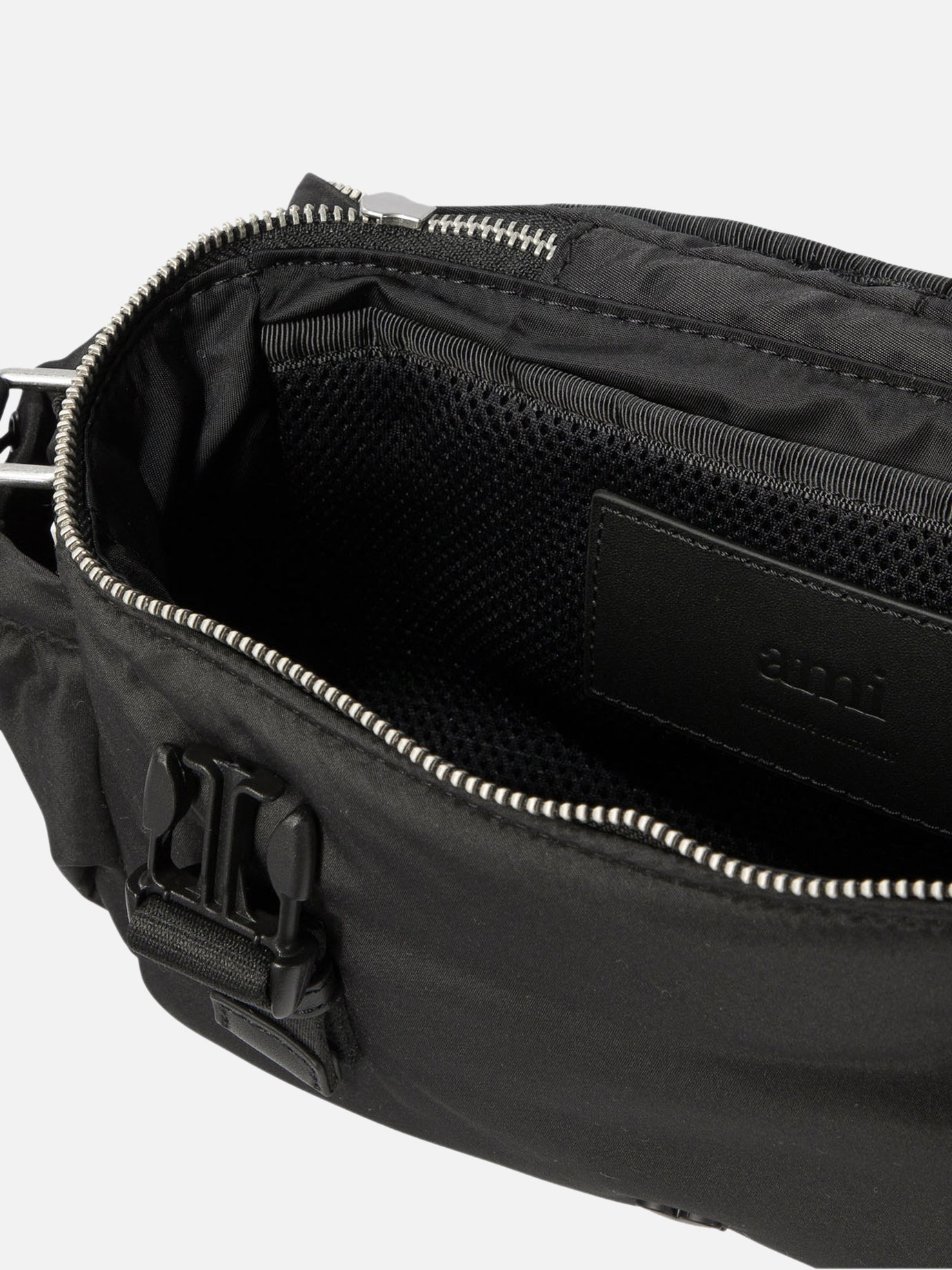 Ami Paris "Ami de Coeur" messenger bag Black