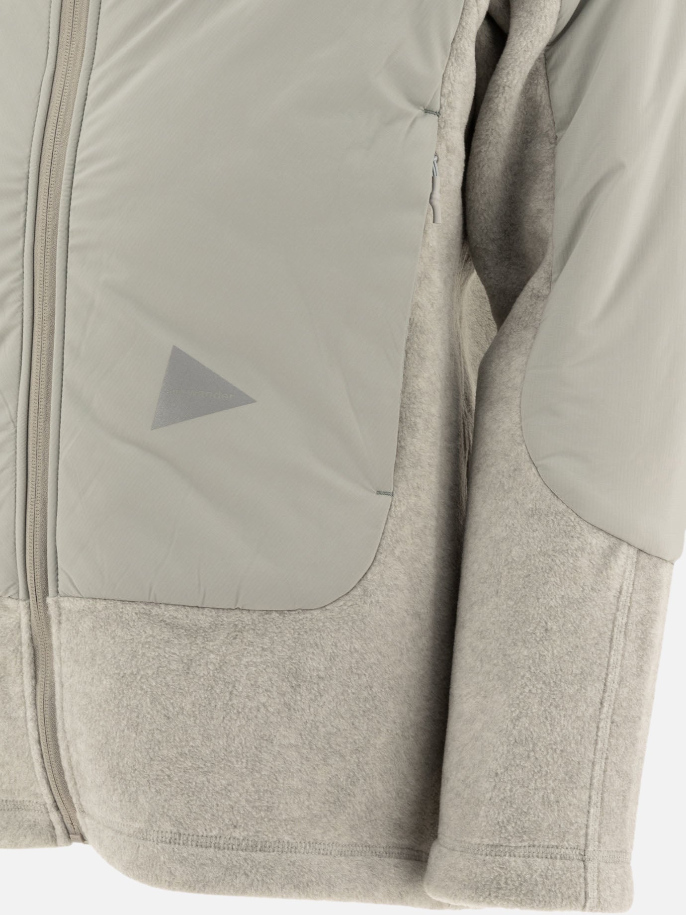 Jacket with fleece insert