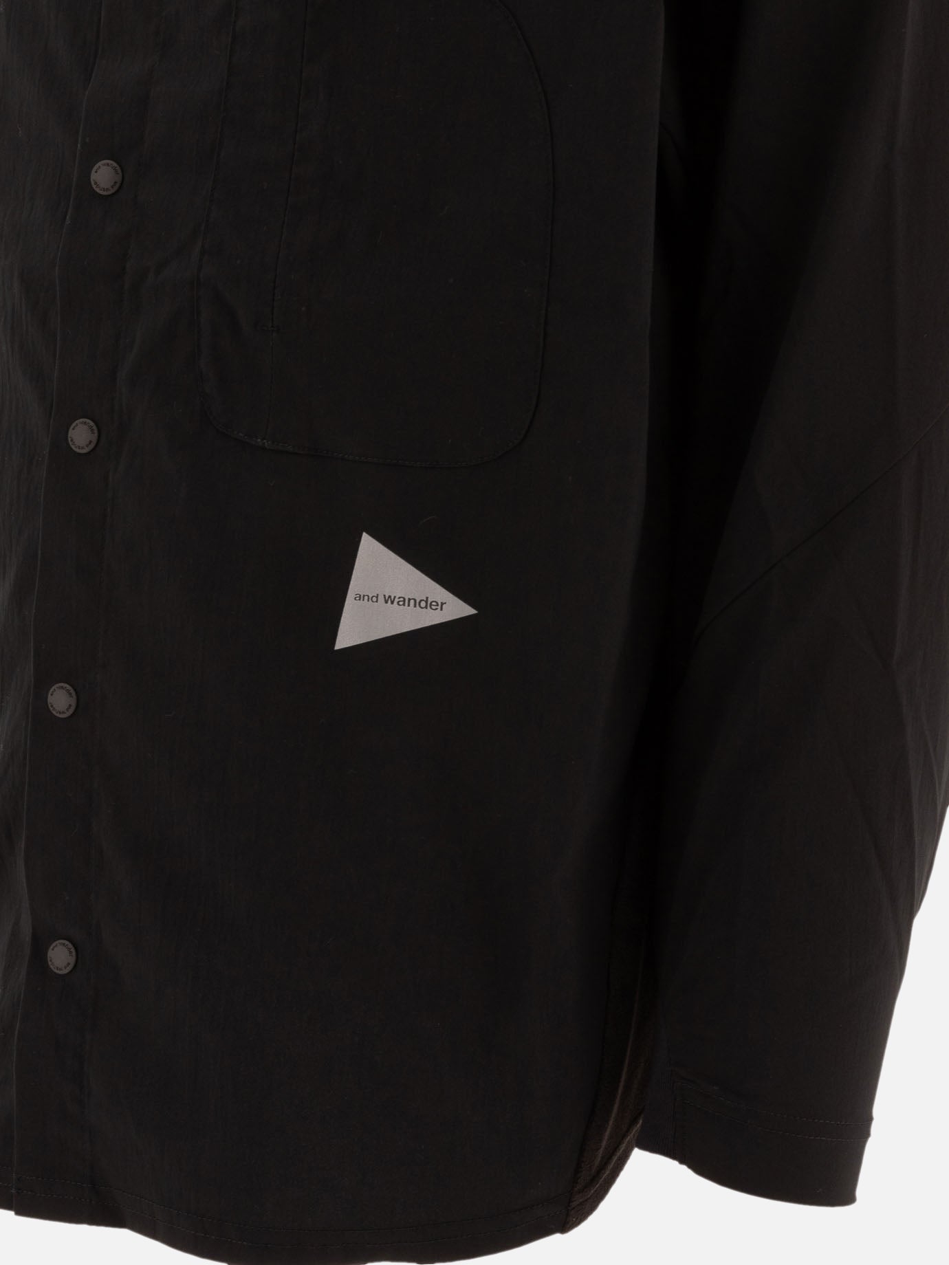 and Wander Shirt with fleece insert Black