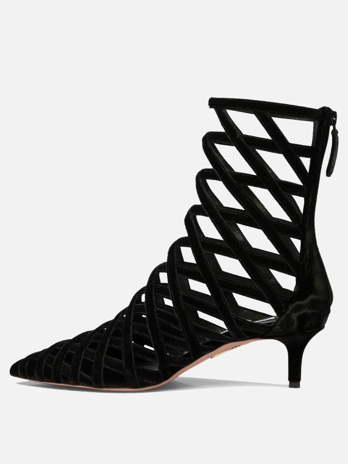 Aquazzura "Romance 50" ankle boots Black