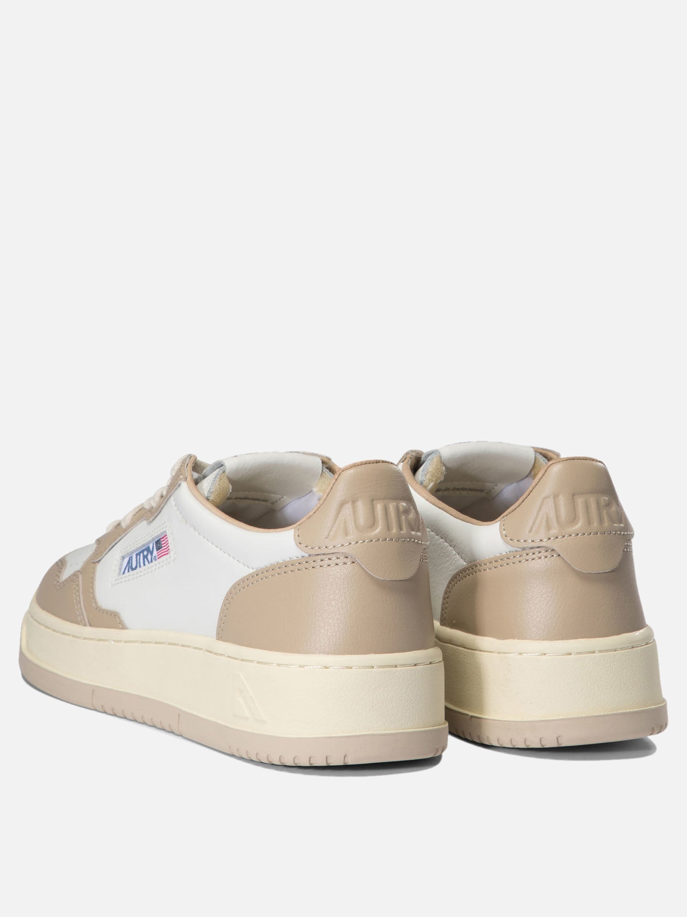Low top sneakers 100% cow leather - 100% rubber  Beige - Autry Women | PDP | VIETTI Online Store | thumbnail_4