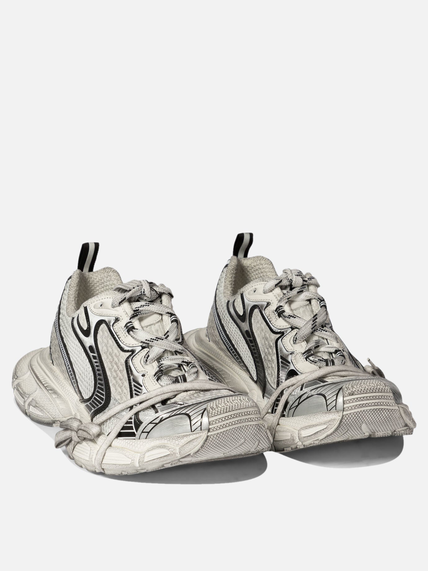 Low top sneakers 55% polyurethane 45% polyester - 100% rubber  White - Balenciaga Men | PDP | VIETTI Online Store | Zoom-Modal_2
