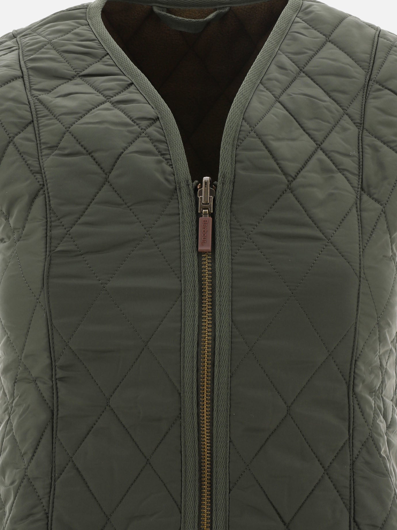 "Betty" quilted vest jacket