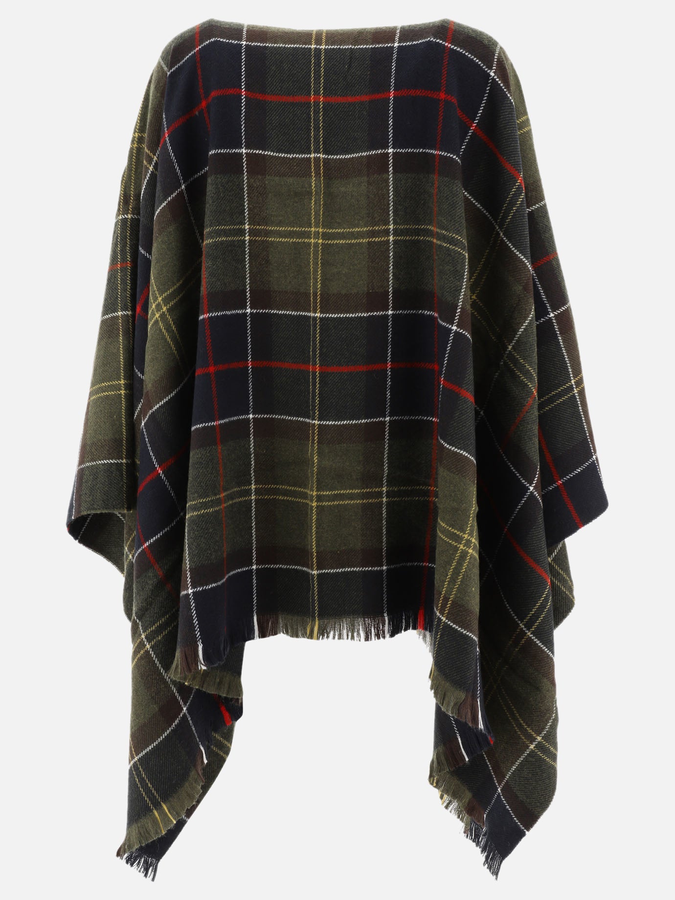 "Tartan Staffin" cape