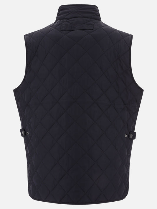 Giacche smanicate Solid colour  Blu - Barbour Uomo | PLP | VIETTI Online Store | 2
