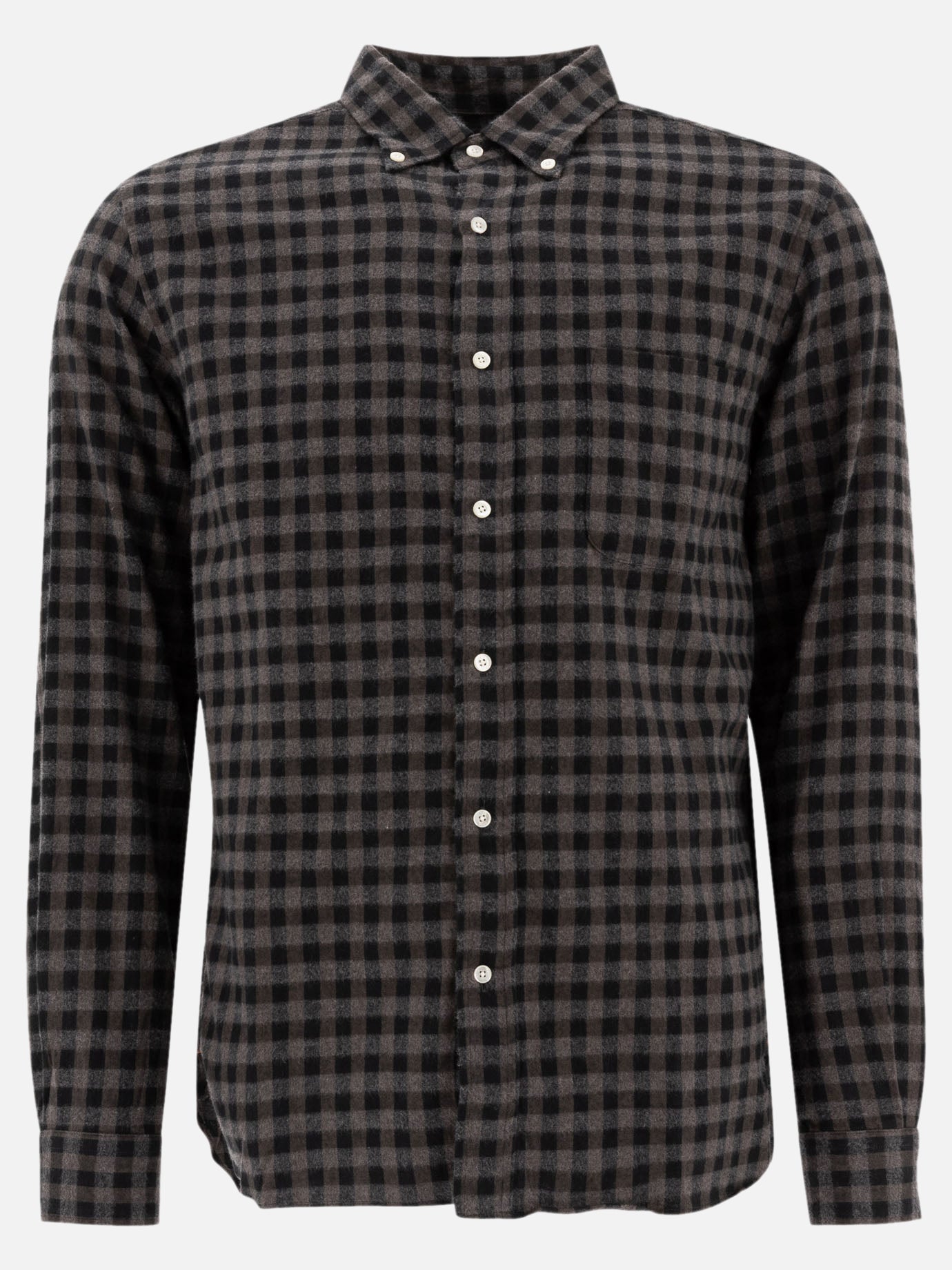 Camicie casual Check  Grigio - Beams Plus Uomo | PDP | VIETTI Online Store | thumbnail