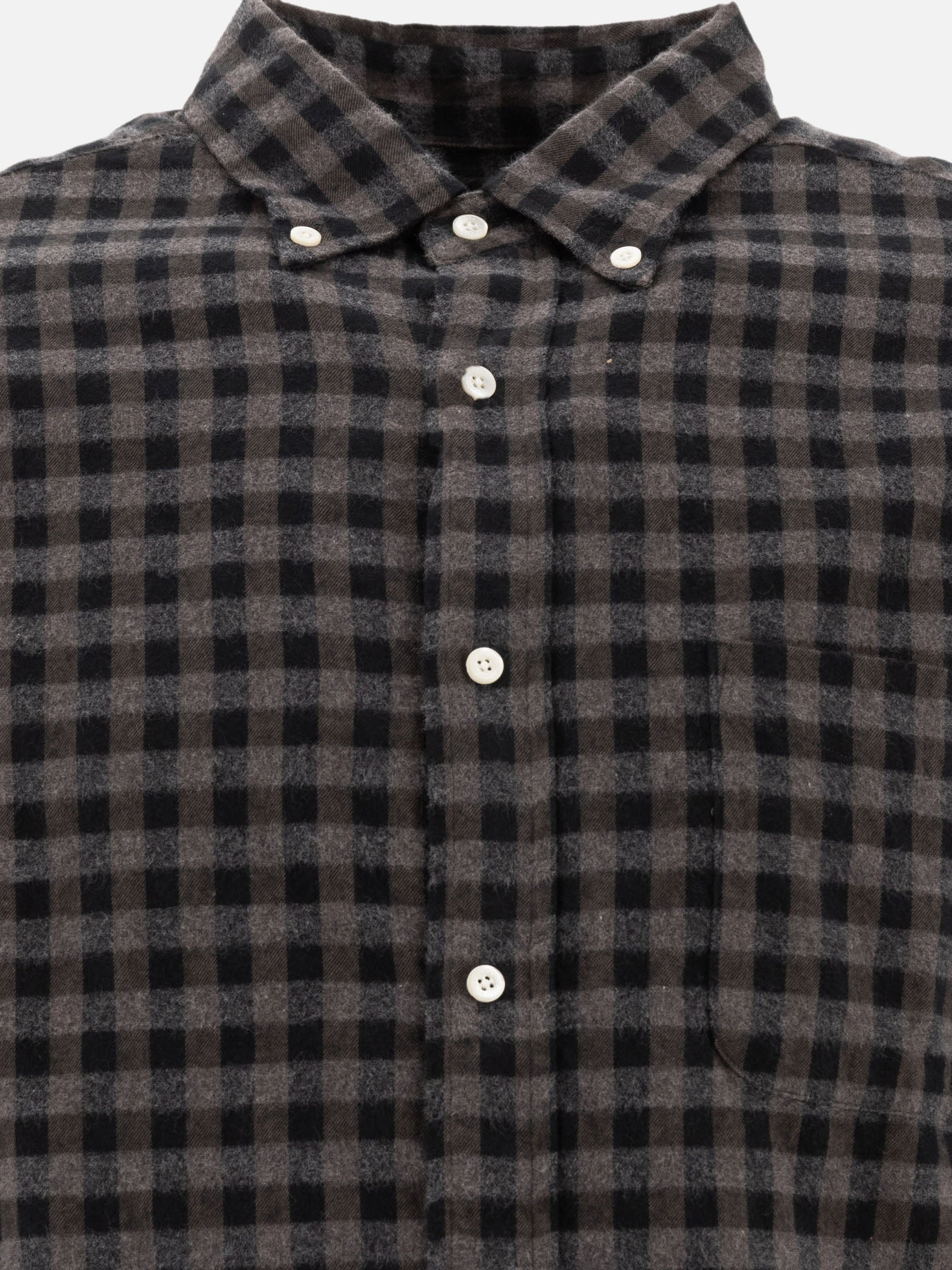 Camicie casual Check  Grigio - Beams Plus Uomo | PDP | VIETTI Online Store | thumbnail_3
