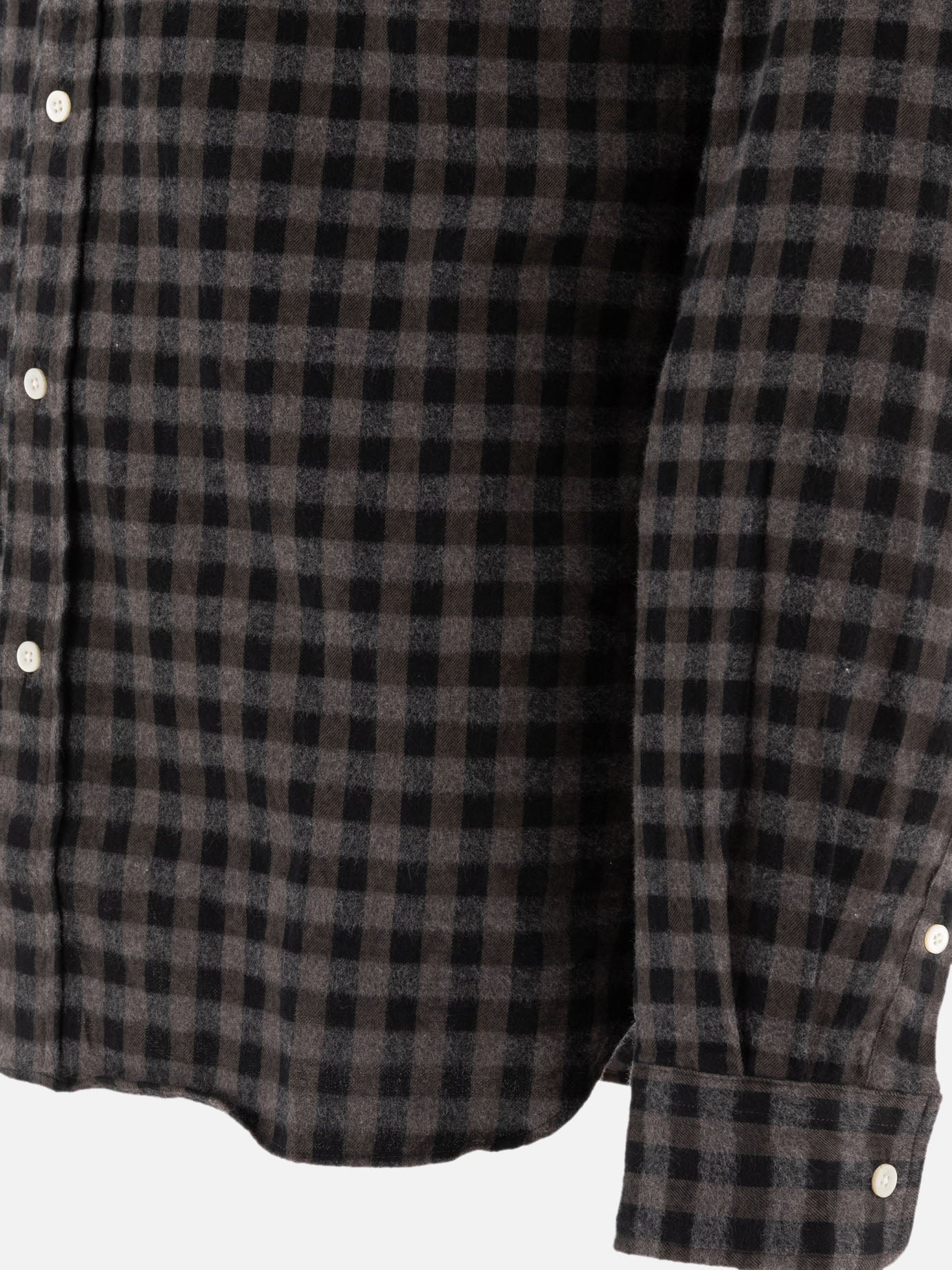 Camicie casual Check  Grigio - Beams Plus Uomo | PDP | VIETTI Online Store | thumbnail_4