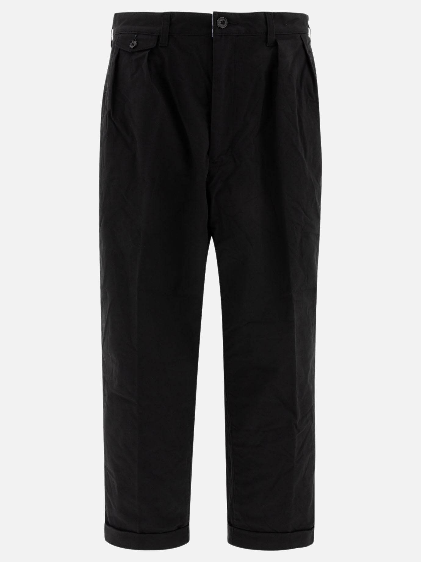 Beams Plus &quot;Wide Chino&quot; Trousers 19941548_S Black thumbnail_1