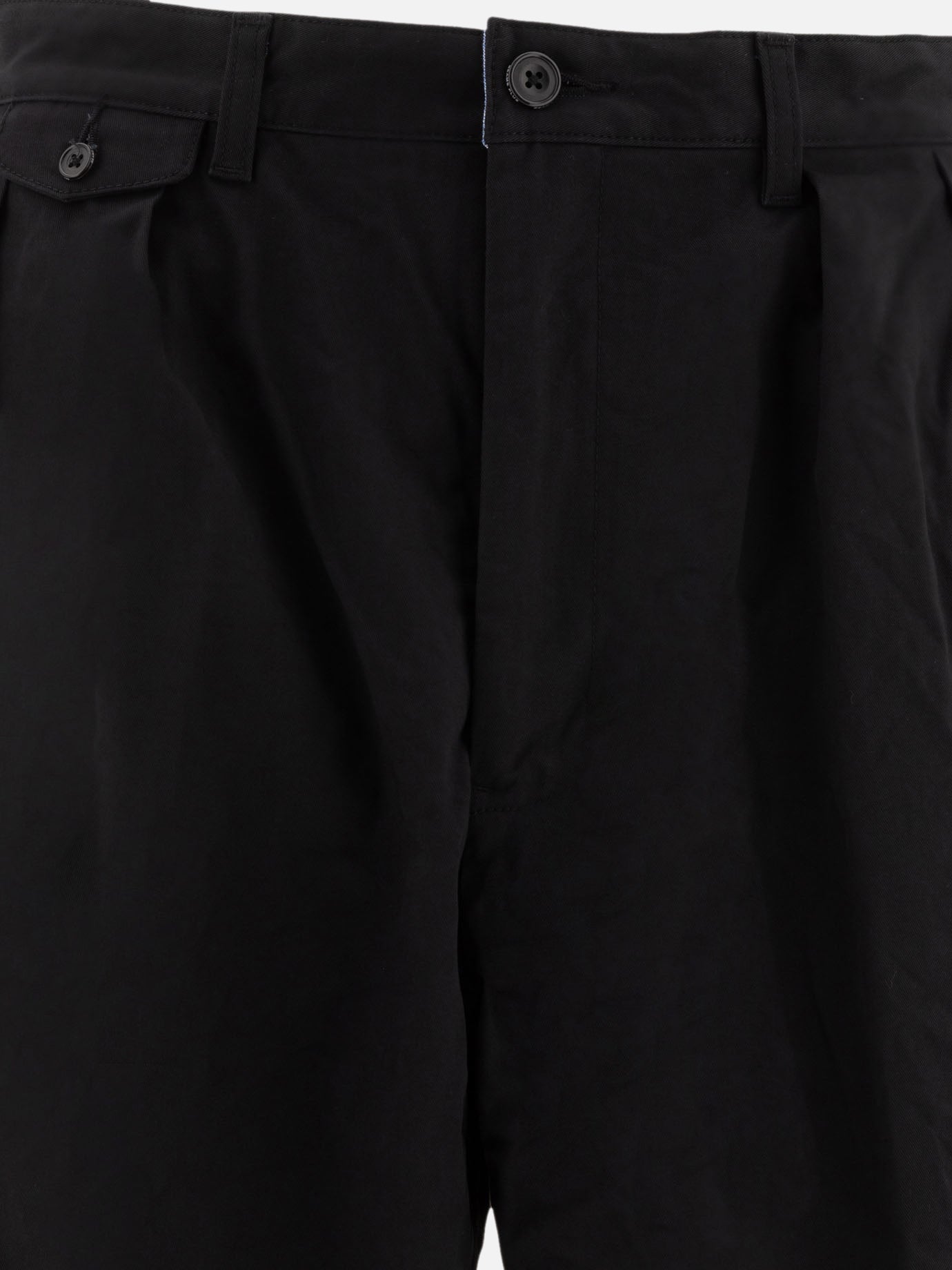 Beams Plus &quot;Wide Chino&quot; Trousers 19941548_S Black thumbnail_3