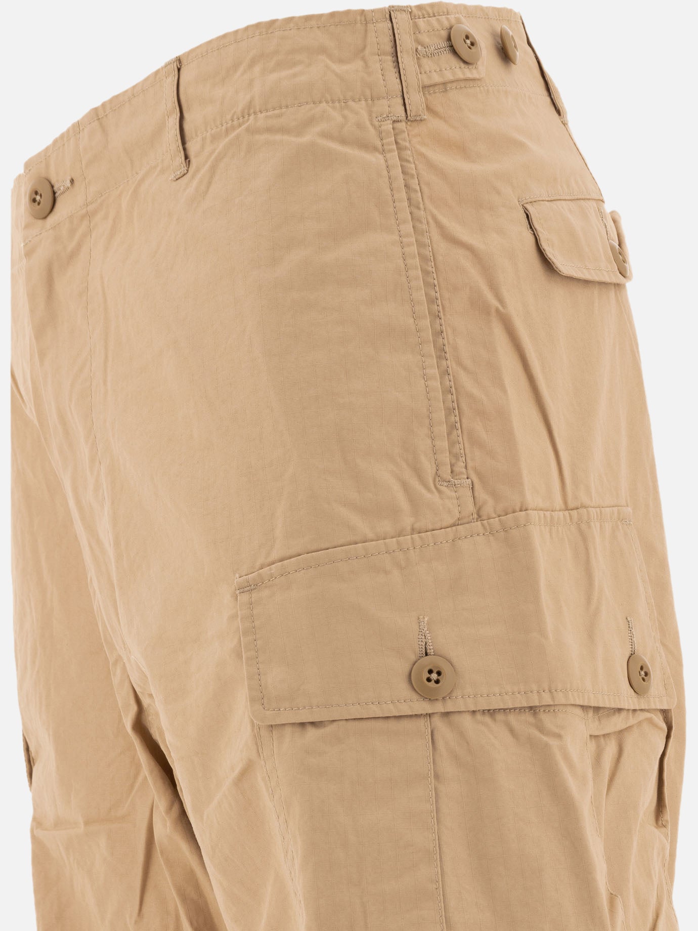 Cargo & parachute trousers Solid colour  Beige - Beams Plus Men | PDP | VIETTI Online Store | thumbnail_4