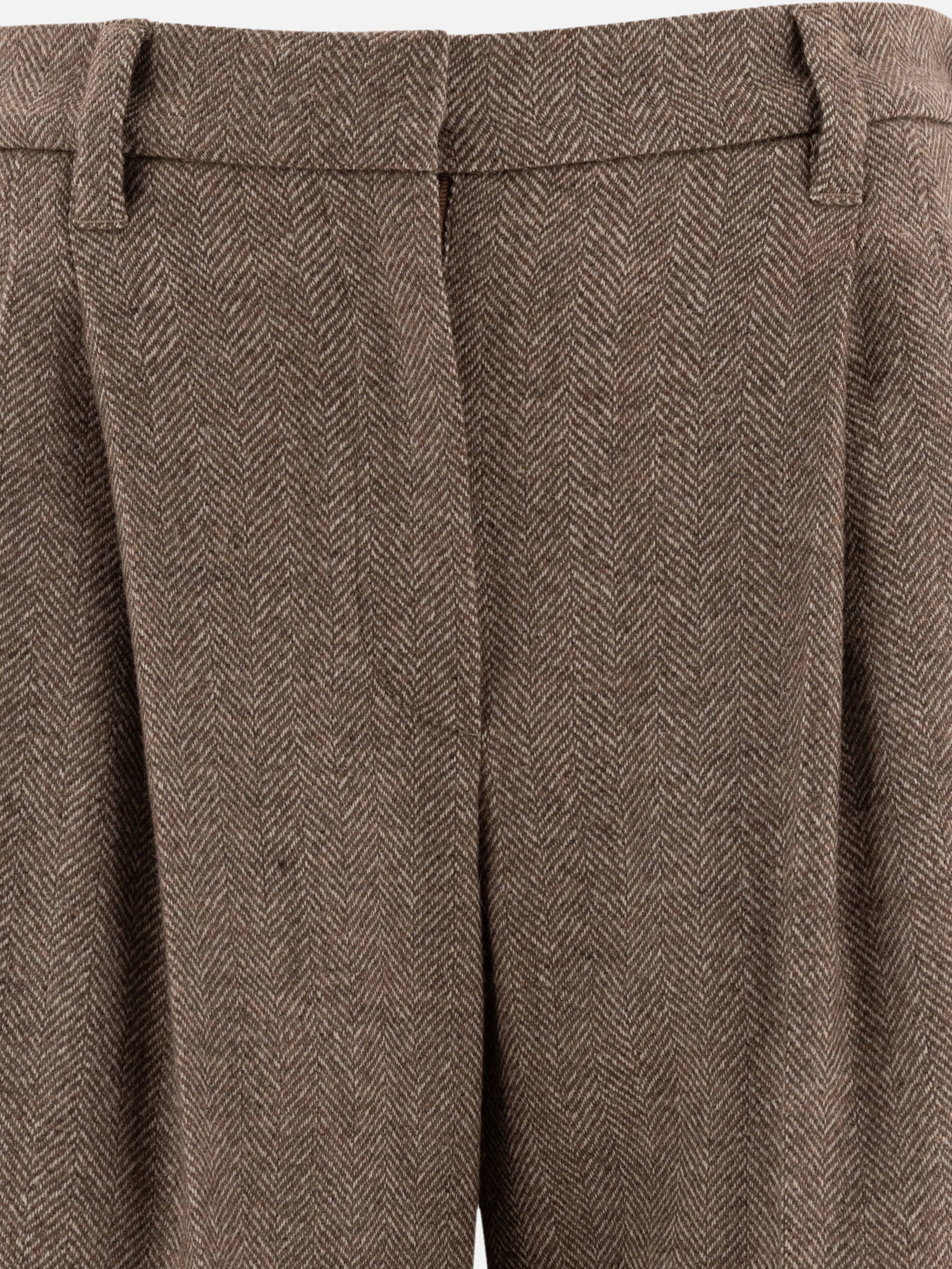 Brunello Cucinelli "Baggy Sartorial" trousers Brown