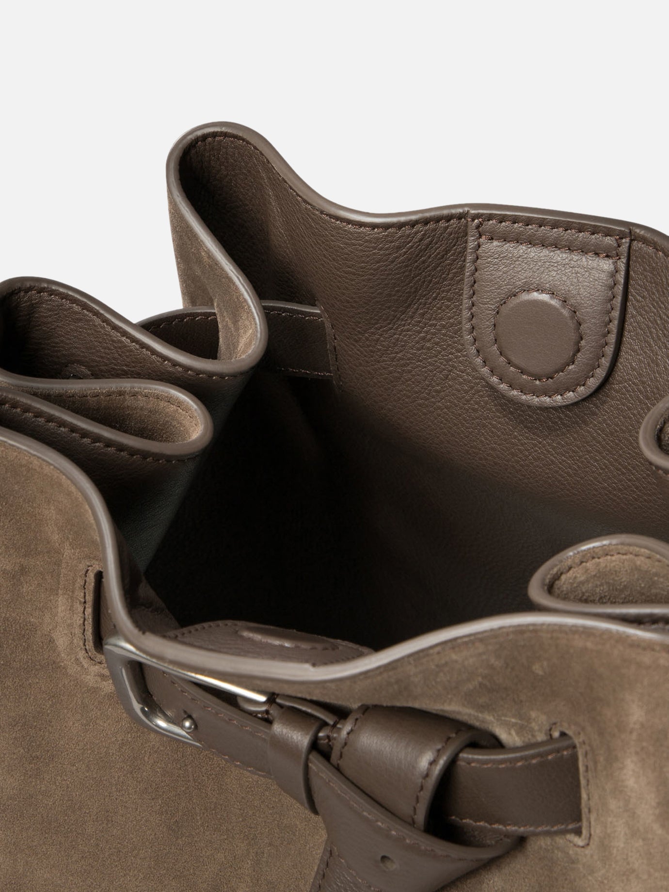 Borsa a secchiello "Buckle"