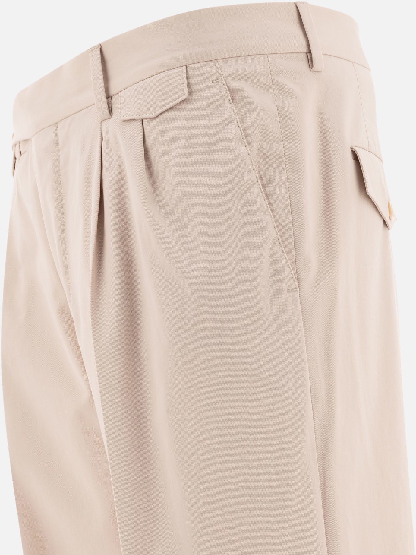 Brunello Cucinelli Tailored trousers with pleats Beige