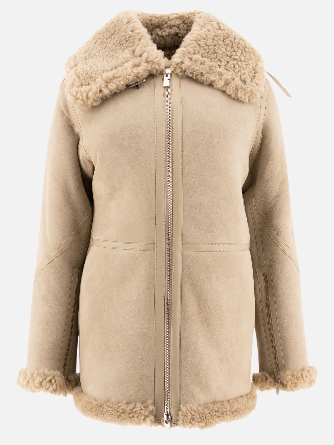 Burberry Shearling jacket Beige