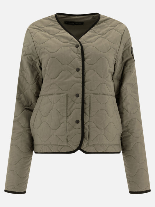 Giacche leggere & Trapuntate Solid colour  Verde - Canada Goose Donna | PLP | VIETTI Online Store 
