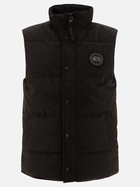 Giacche smanicate Solid colour  Nero - Canada Goose Uomo | PLP | VIETTI Online Store 
