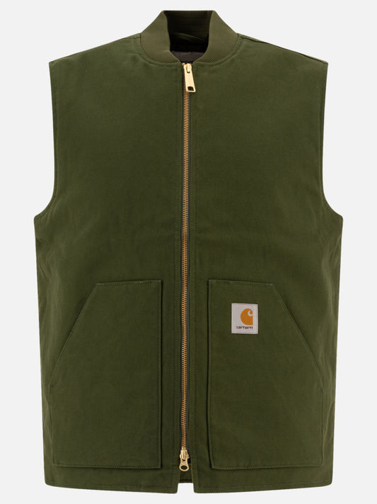 Giacche smanicate Solid colour  Verde - Carhartt WIP Uomo | PLP | VIETTI Online Store 
