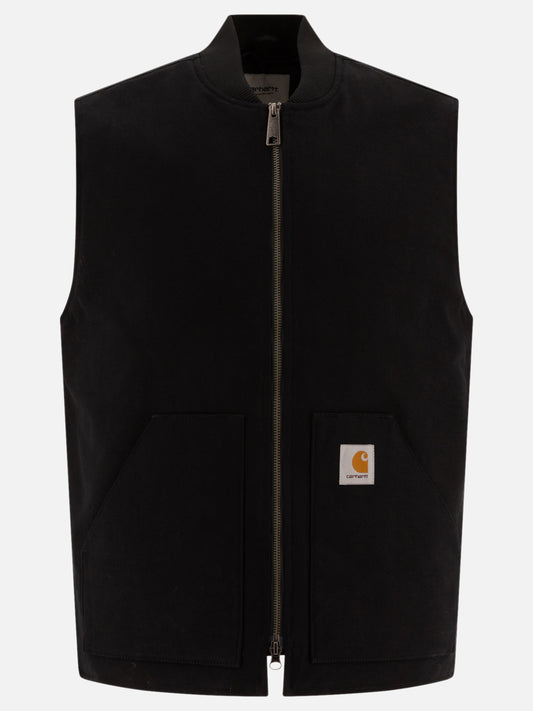 Giacche smanicate Solid colour  Nero - Carhartt WIP Uomo | PLP | VIETTI Online Store 
