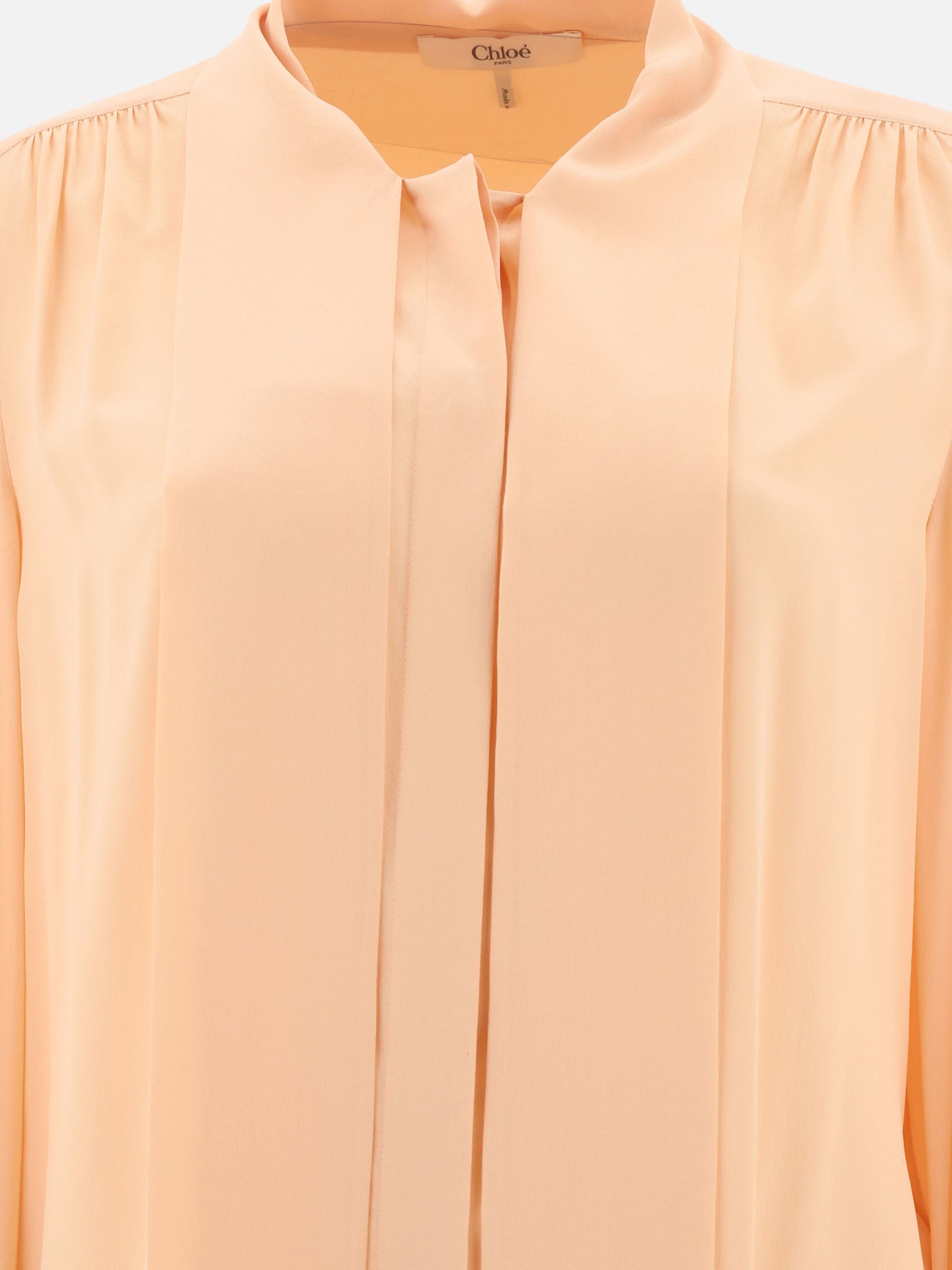 Blouse with bow