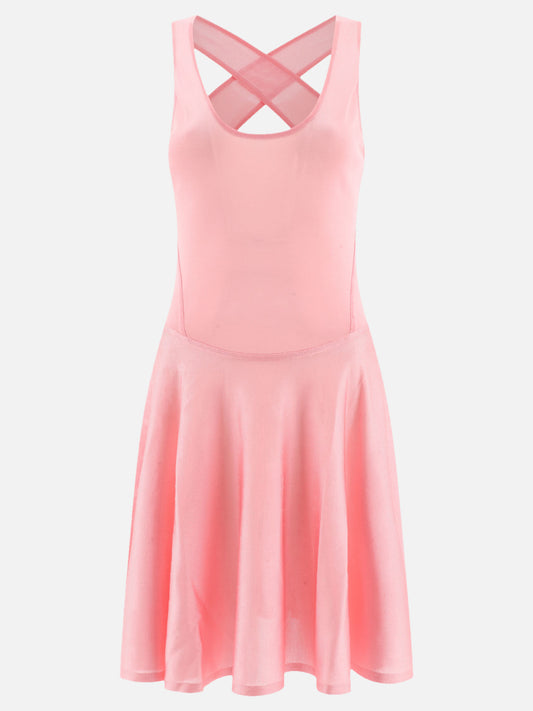 Alaïa Abito svasato 16267288_36 Pink 1