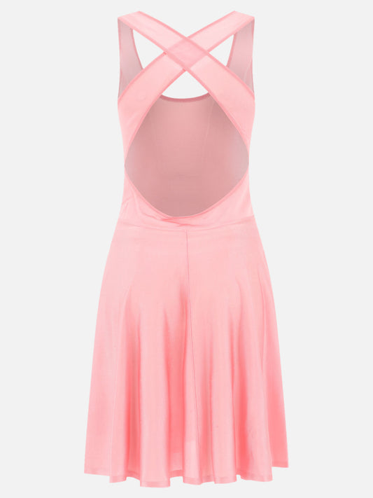 Alaïa Abito svasato 16267288_36 Pink 2