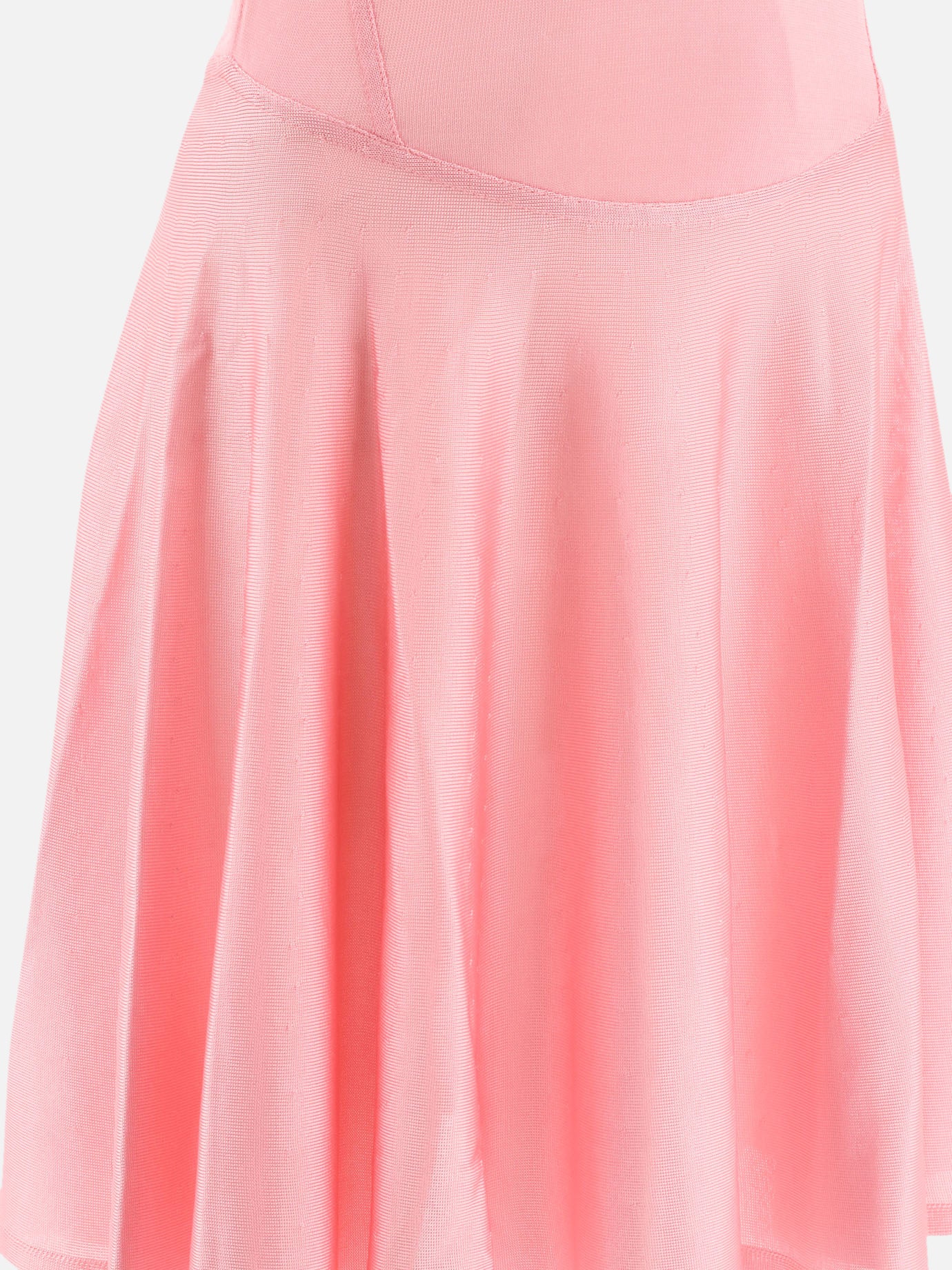 Alaïa Abito svasato 16267288_36 Pink thumbnail_3