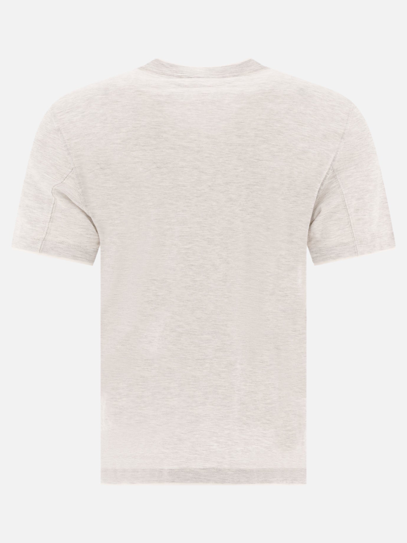 Crewneck t-shirts Solid colour  Grey - Brunello Cucinelli Women | PDP | VIETTI Online Store | thumbnail_2