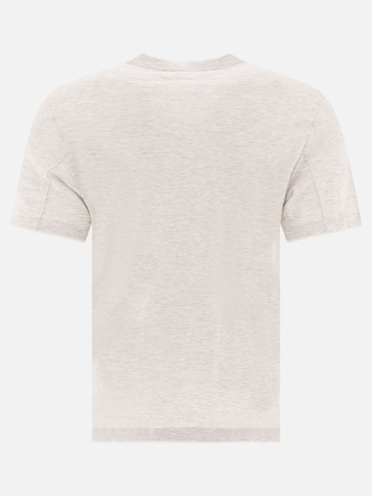 T-shirt girocollo Solid colour  Grigio - Brunello Cucinelli Donna | PDP | VIETTI Online Store | 2
