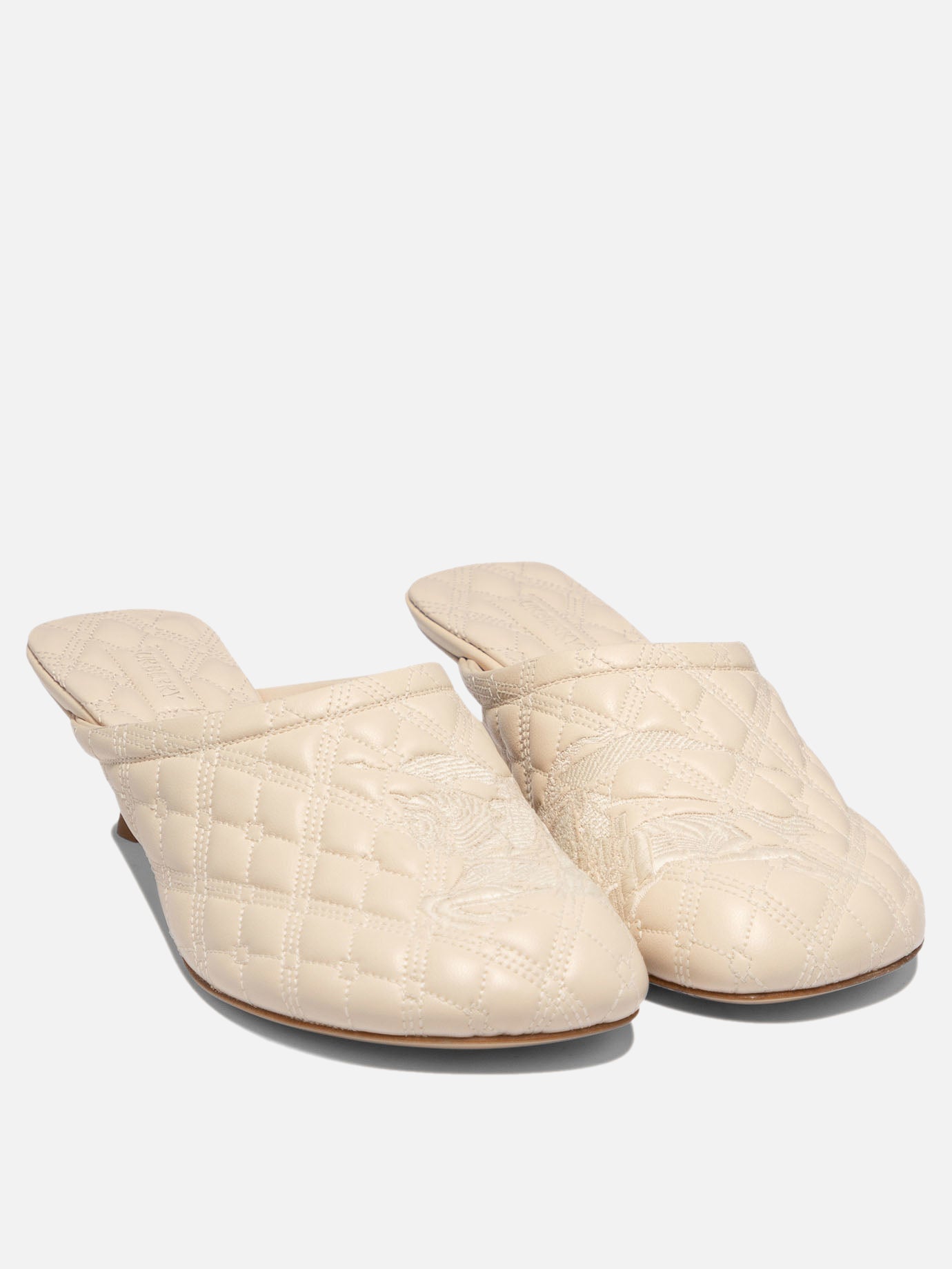 Burberry &quot;Sadler&quot; mules 45 mm 12098665_36 Beige thumbnail_2