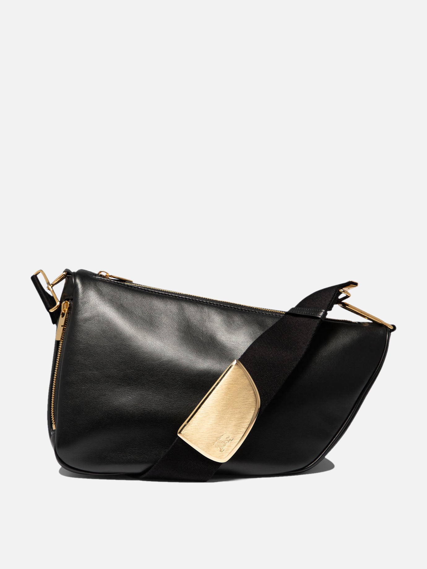 Burberry Borsa a spalla &quot;Shield Messanger&quot; 12029053_UNI Black thumbnail_1