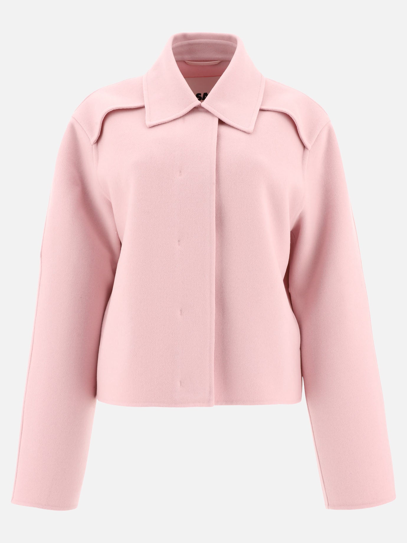 Giacche overshirt Solid colour  Rosa - Jil Sander Donna | PDP | VIETTI Online Store | thumbnail