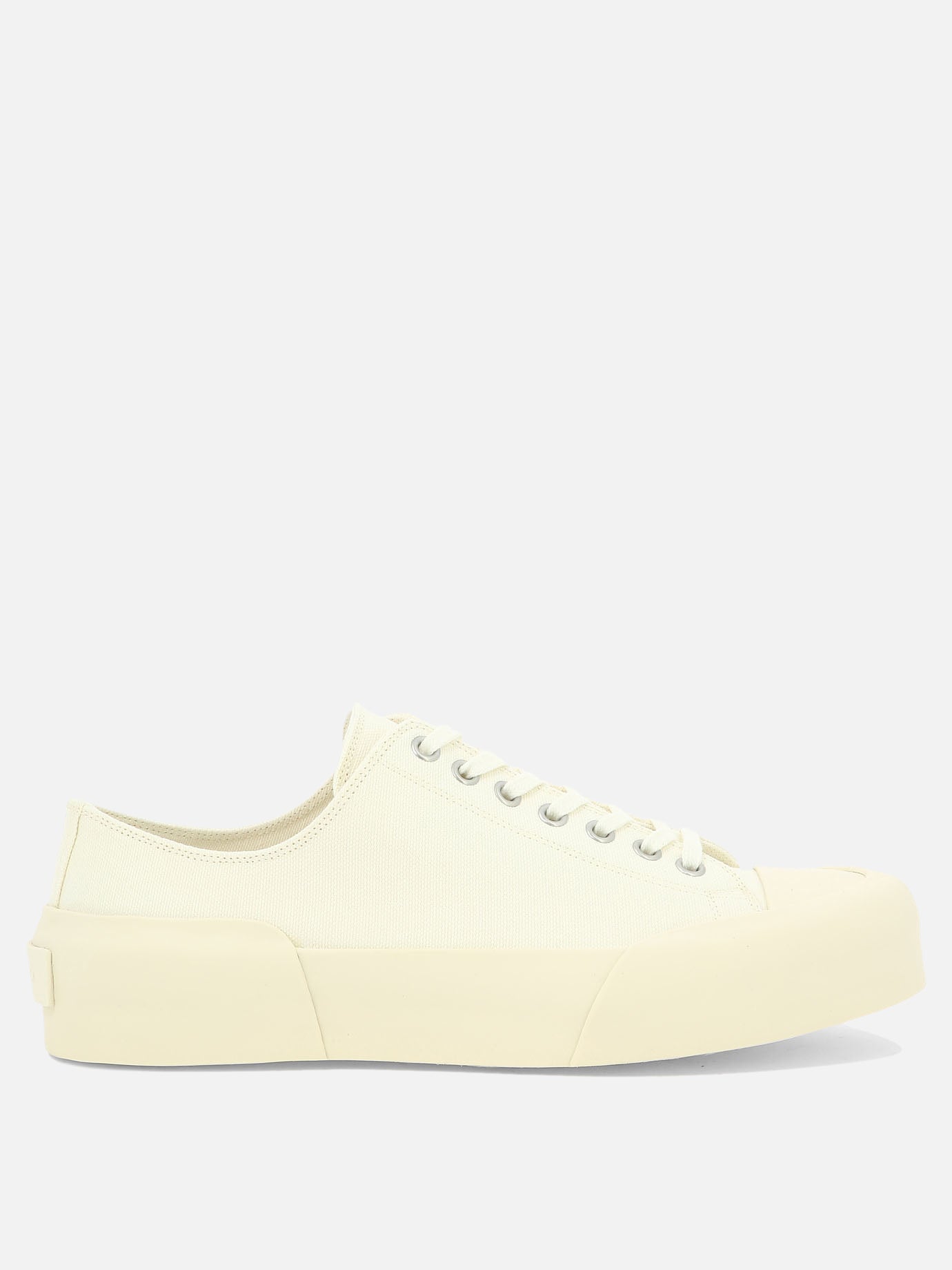 Sneaker basse 100% cotton - 100% rubber  Bianco - Jil Sander Donna | PDP | VIETTI Online Store | Zoom-Modal
