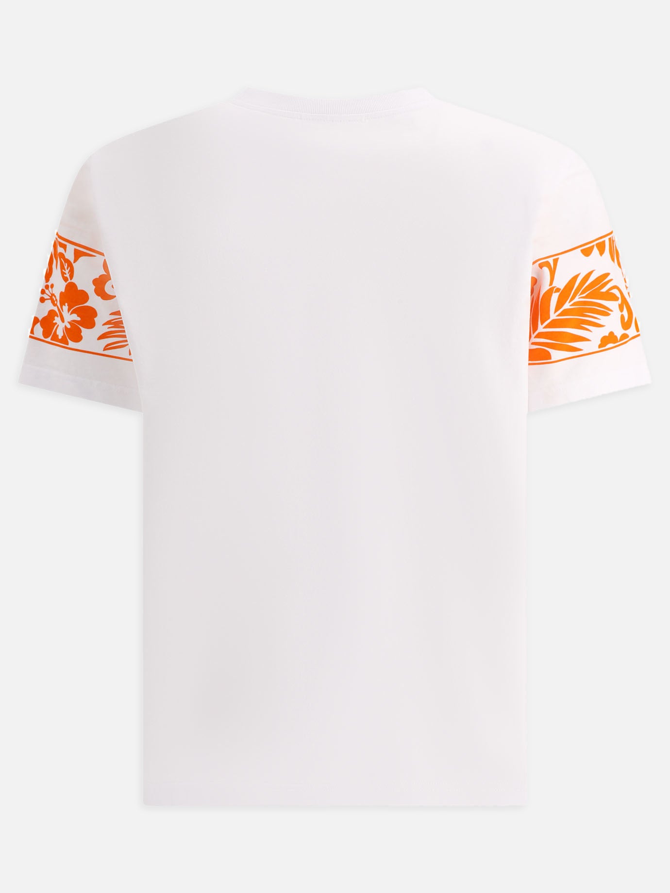 T-shirt girocollo Floral  Bianco - Maison Kitsuné Uomo | PDP | VIETTI Online Store | Zoom-Modal_2
