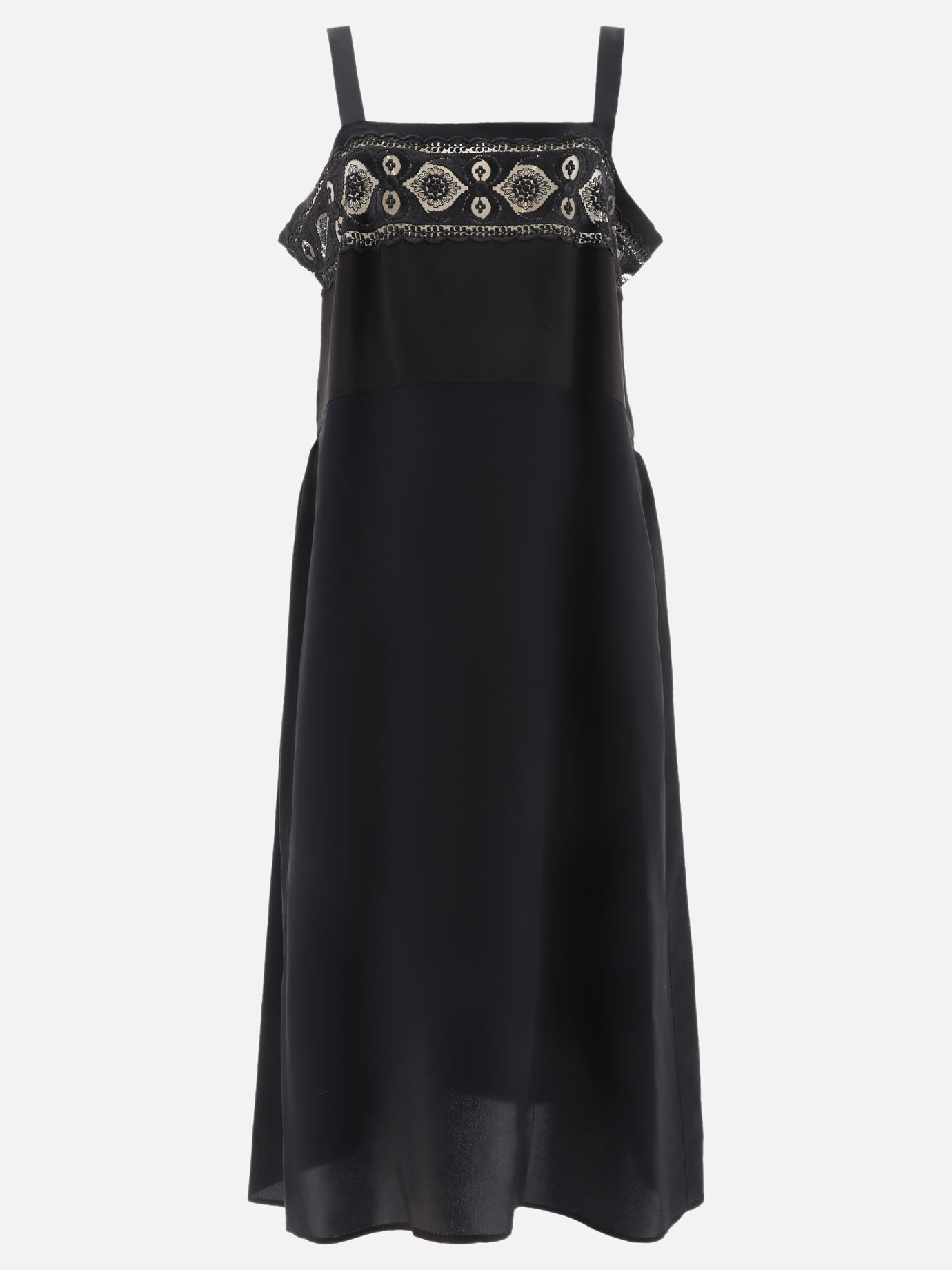 Maison Margiela Abito con ricami 14978731_38 Black thumbnail_1
