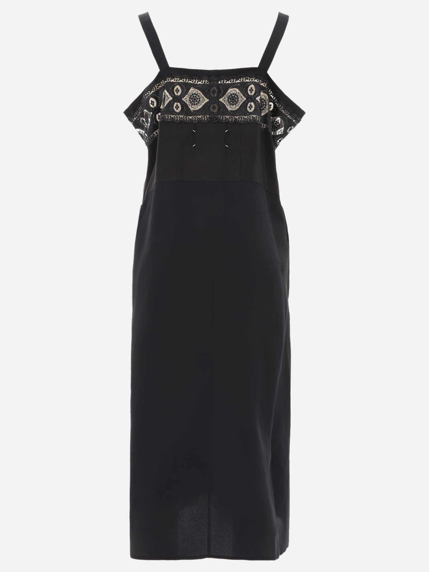 Maison Margiela Abito con ricami 14978731_38 Black thumbnail_2