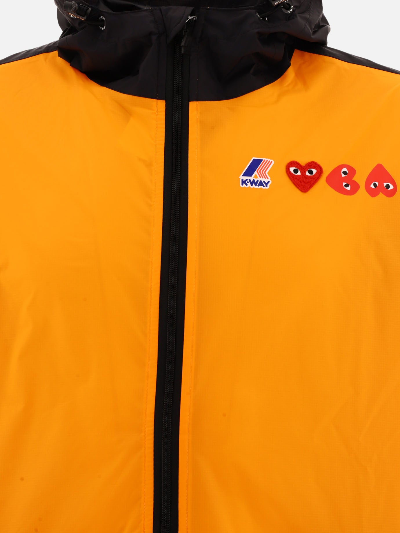 Comme Des Garçons Play Giacca impermeabile &quot;Comme des Garçons Play x K-Way&quot; 11272355_M Orange thumbnail_3