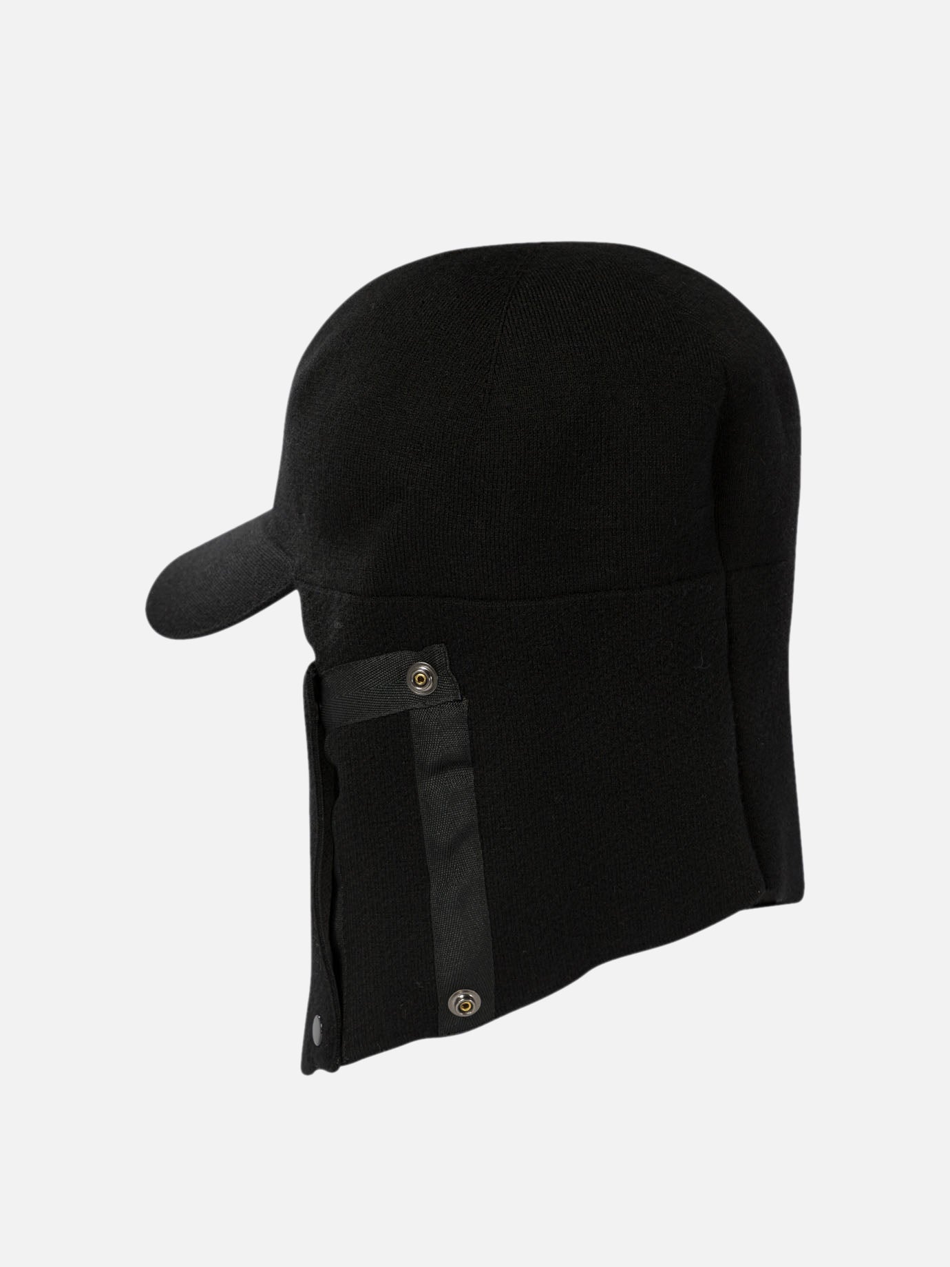 C.P. Company Extrafine merino wool hat Black