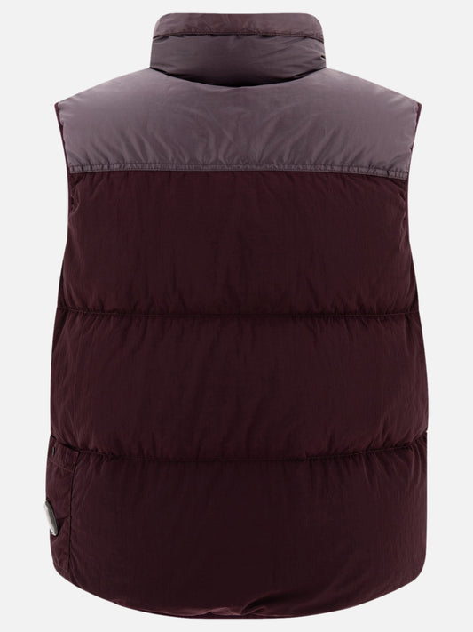 Giacche smanicate Solid colour  Bordeaux - C.P. Company Uomo | PLP | VIETTI Online Store | 2
