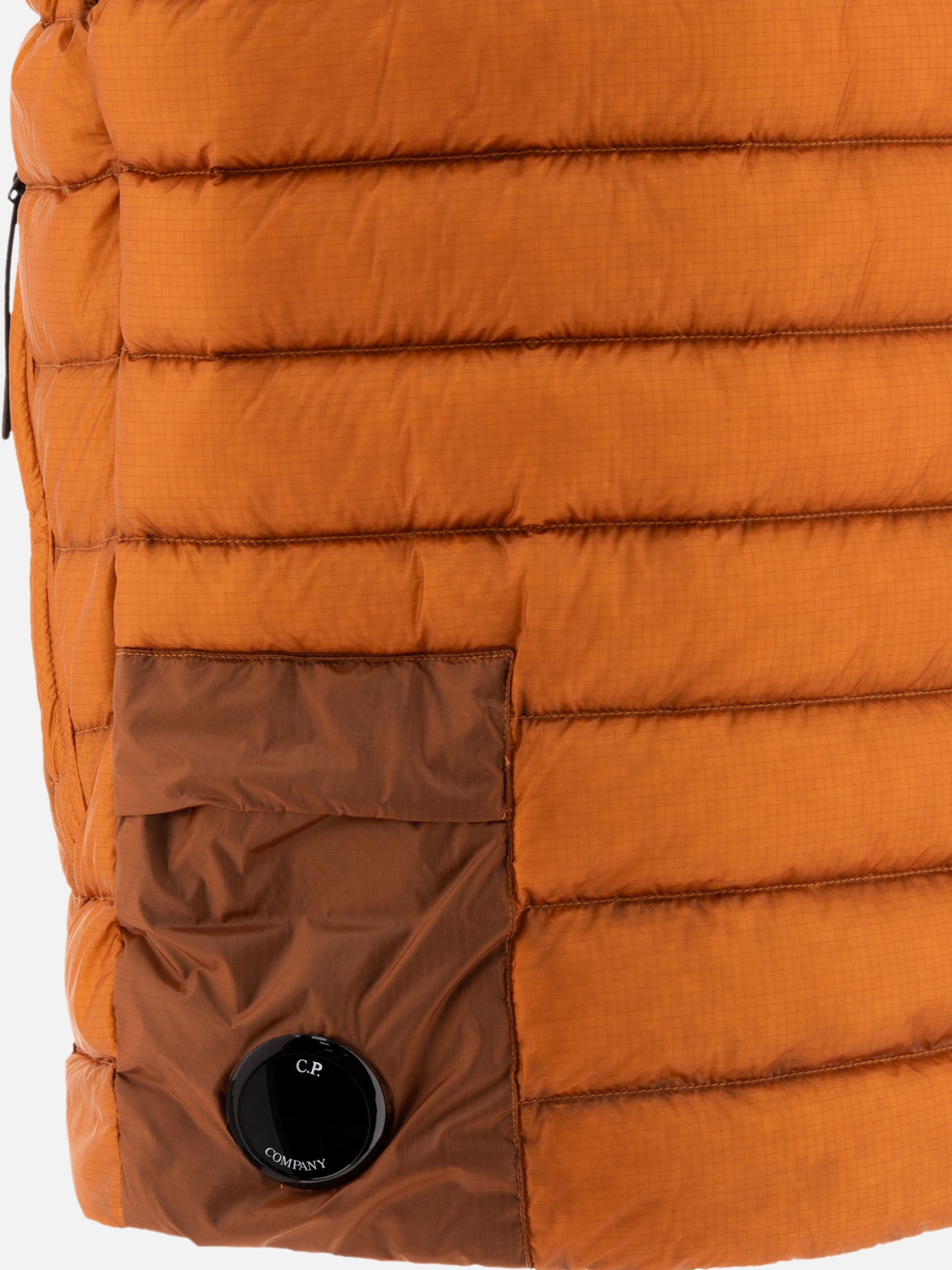 C.P. Company "D.D. Shell Lens" down vest Orange