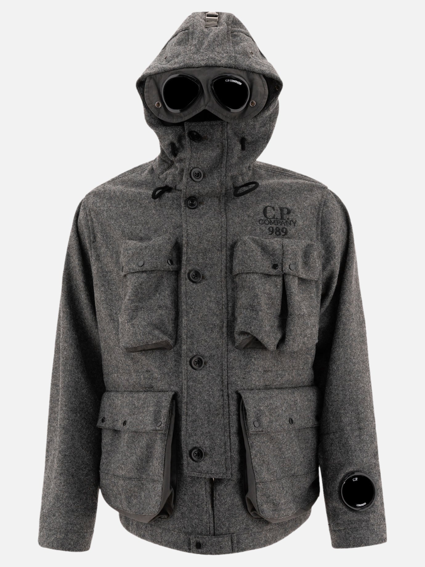 Short coats Solid colour  Grey - C.P. Company Men | PDP | VIETTI Online Store | thumbnail